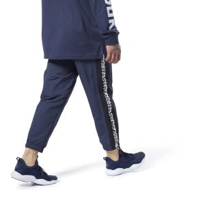 Reebok Meet You There 7/8 Jogger Hosen Herren - Navy - DE 637-XRU